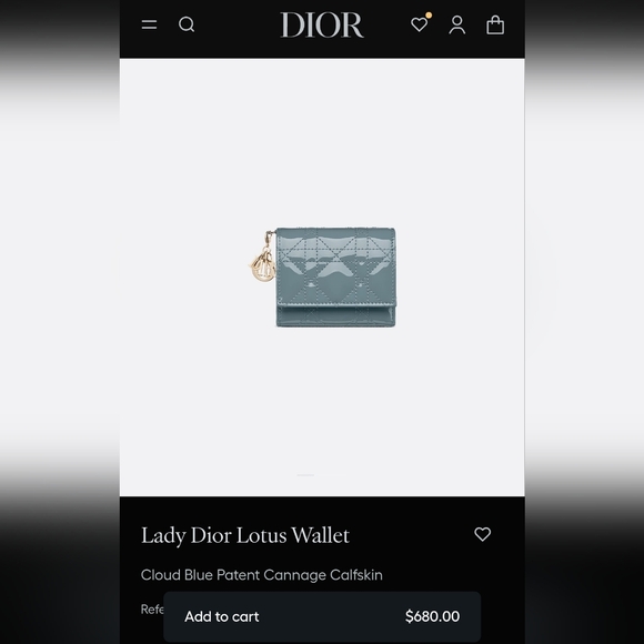 Auth Lady Dior Petite Maroquinerie Tifold Wallet - Picture 2 of 11